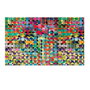 Conceptum Felpudo Tuval Multicolor 40 x 60 cm